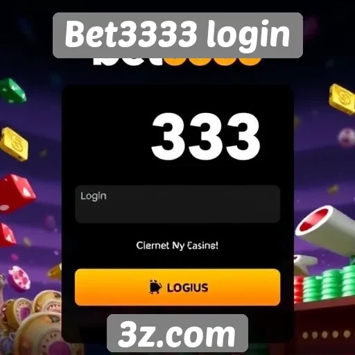 Como acessar o site de jogos Bet3333