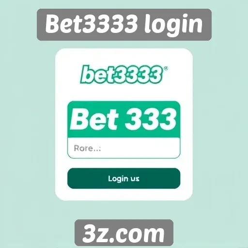 Dicas para um login eficiente no site Bet3333