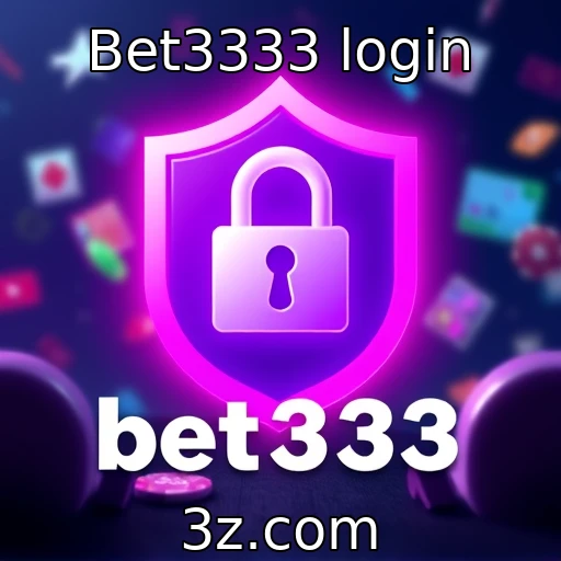 A evolução da segurança nos sites de jogos online - Bet3333 login