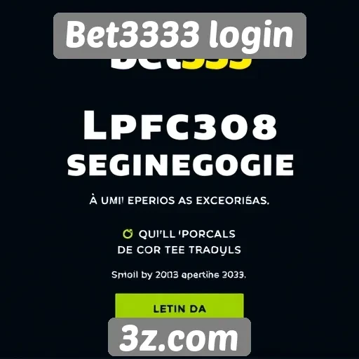 Ofertas promocionais disponíveis para novos usuários do Bet3333