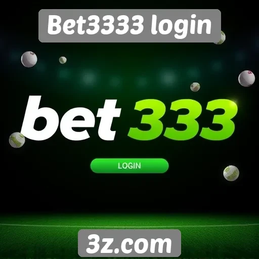 Avaliação da experiência do usuário no Bet3333 login
